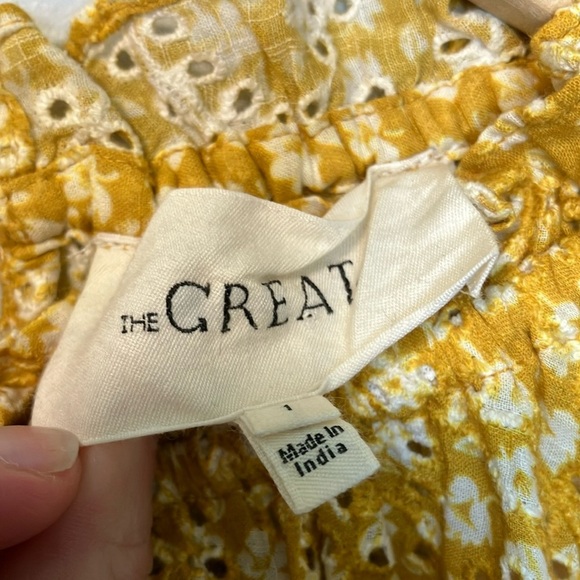 The GREAT. Floral Yellow Blouse - Picture 2 of 8